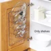 Maximize Kitchen Space with This Durable Stainless Steel Lid and Pot Organizer
