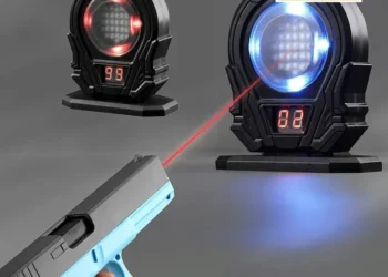 Improve Your Shooting Accuracy with This Interactive Laser Target Trainer