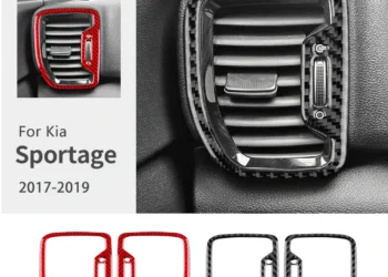 Enhance Your Kia Sportage Interior with Durable Carbon Fiber Trim Accessories