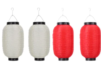Enhance Your Party Ambiance with Durable Japanese Satin Lantern Cloth Decorations