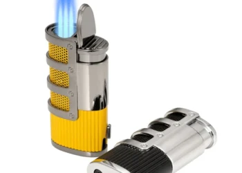 Why This Three-Flame Torch Lighter is a Must-Have for Cigar Aficionados