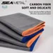 Effortless Streak-Free Shine with SEAMETAL Carbon Fiber Cleaning Cloth Review